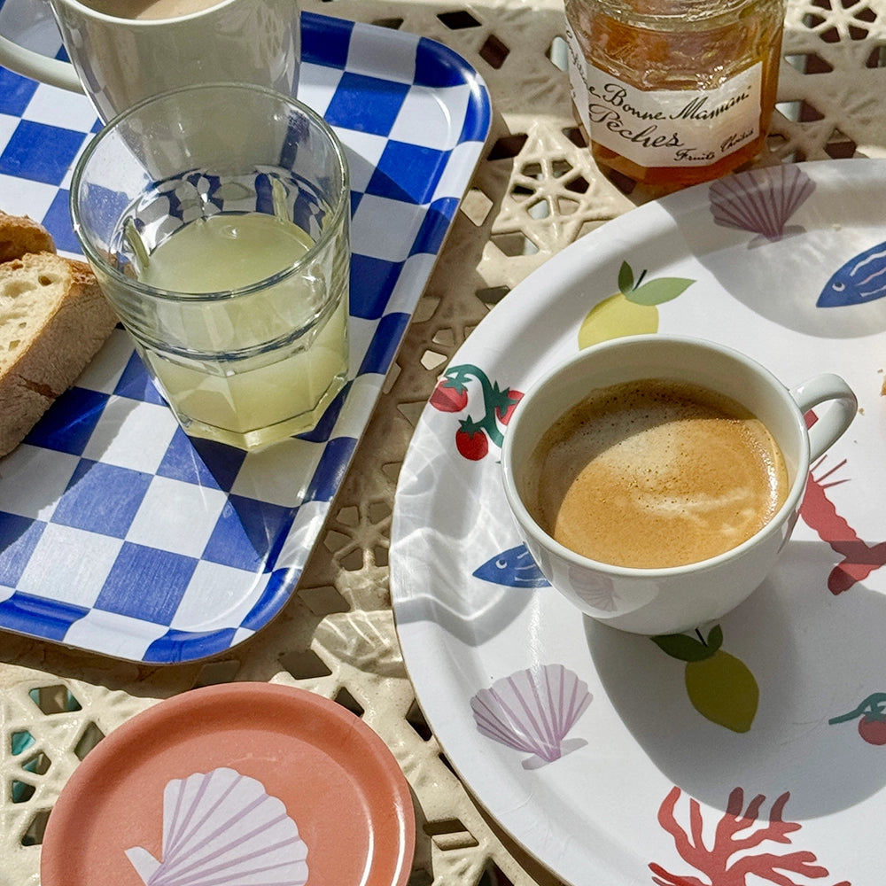 Plateau à damier