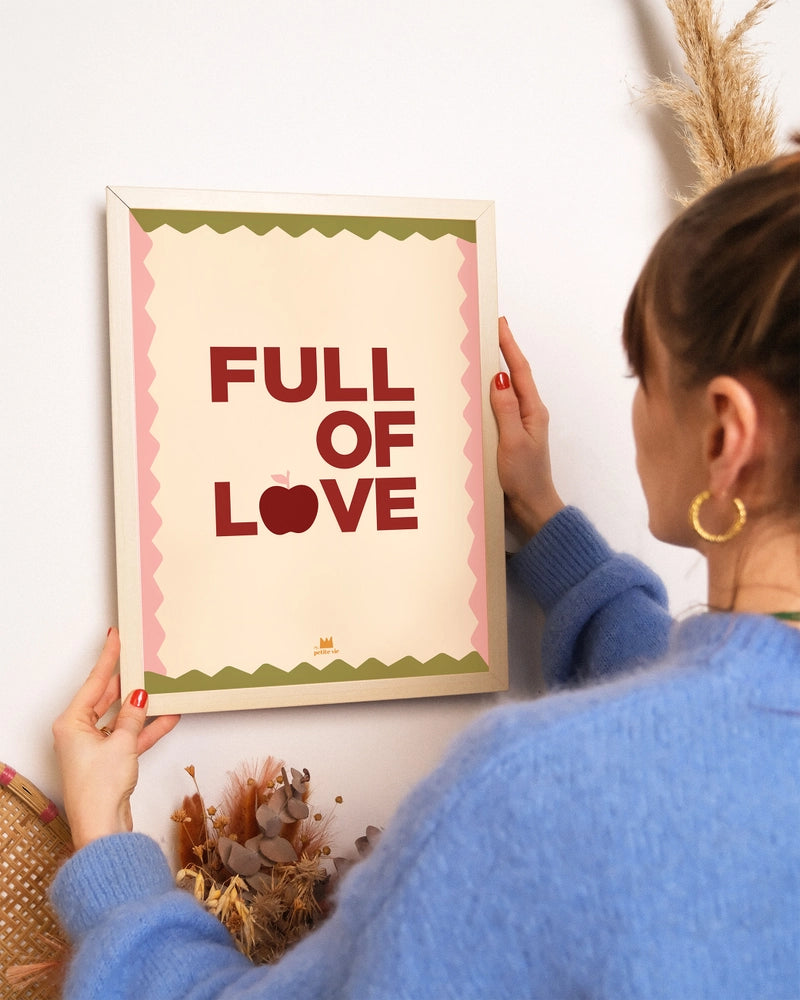 Affiche A3 "Full of Love"