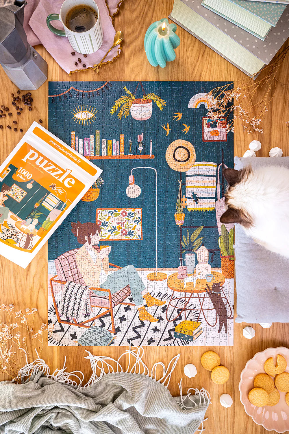 Puzzle 1000 pièces "Cozy"