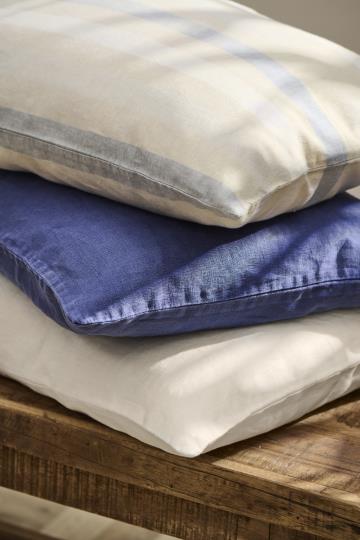 Housse de coussin Indigo