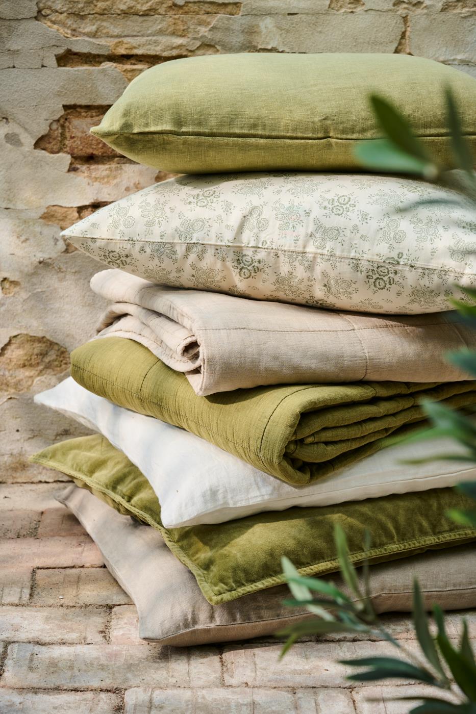 Housse de coussin Herbal Green