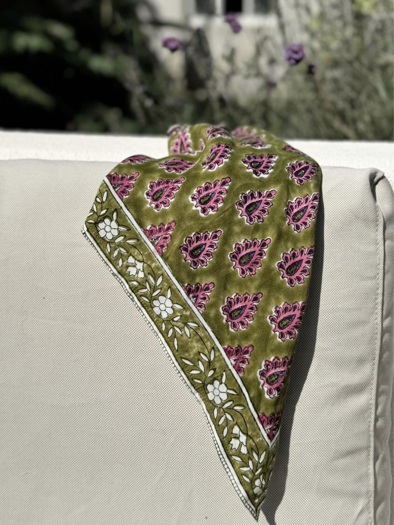 Foulard Atelier ORYS - 50x50cm CARMEN