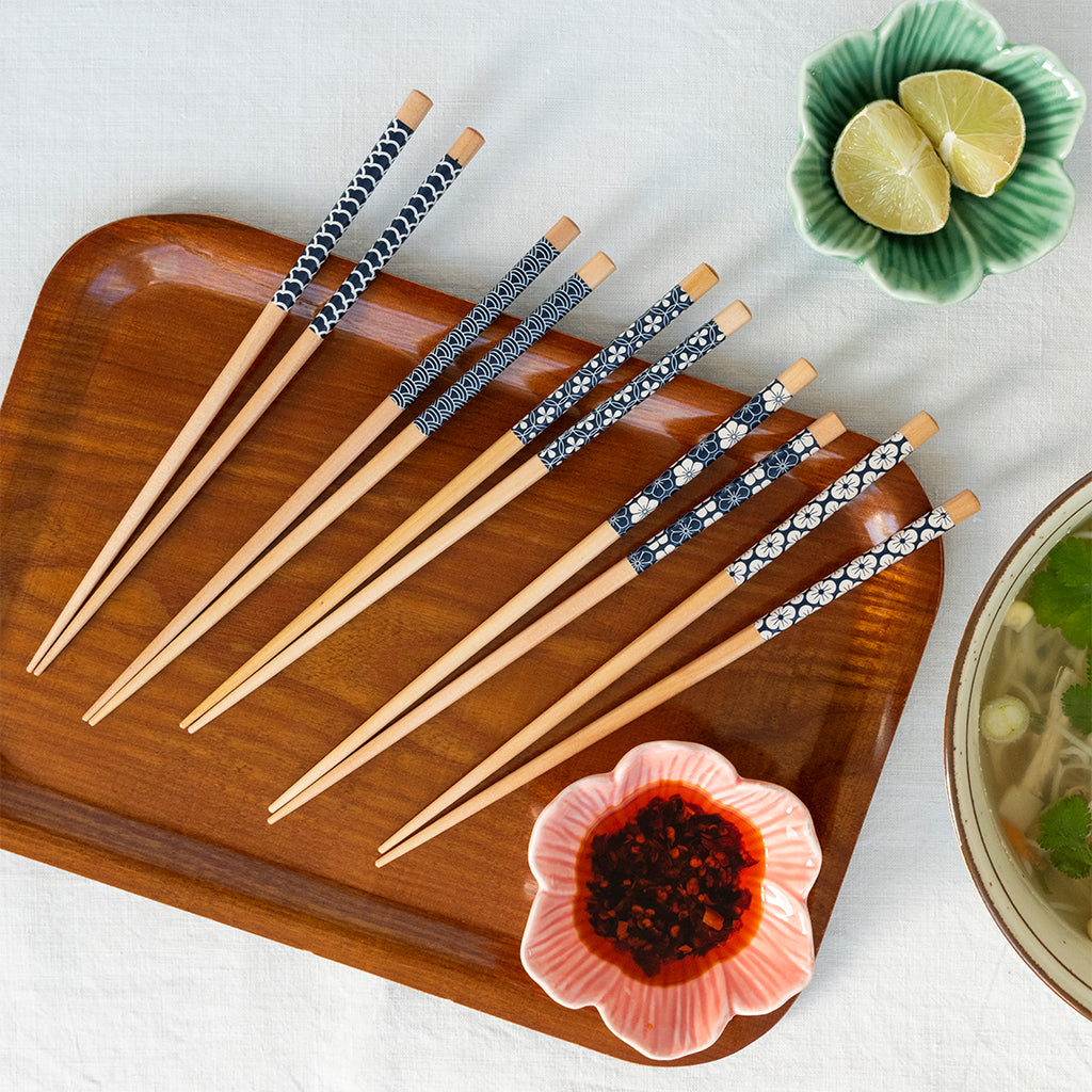 Lot de 5 paires de baguettes