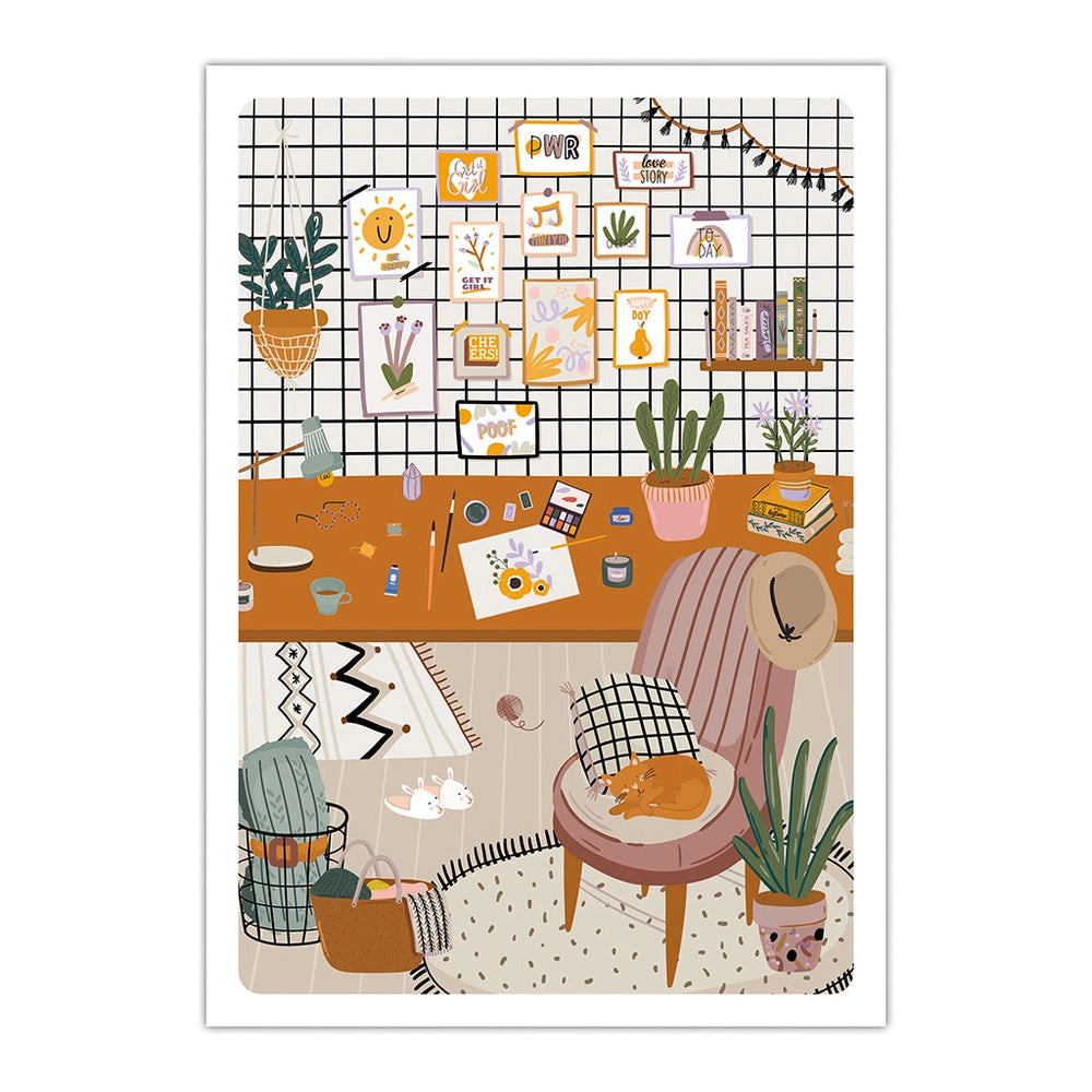 Affiche A4 - "L'atelier"