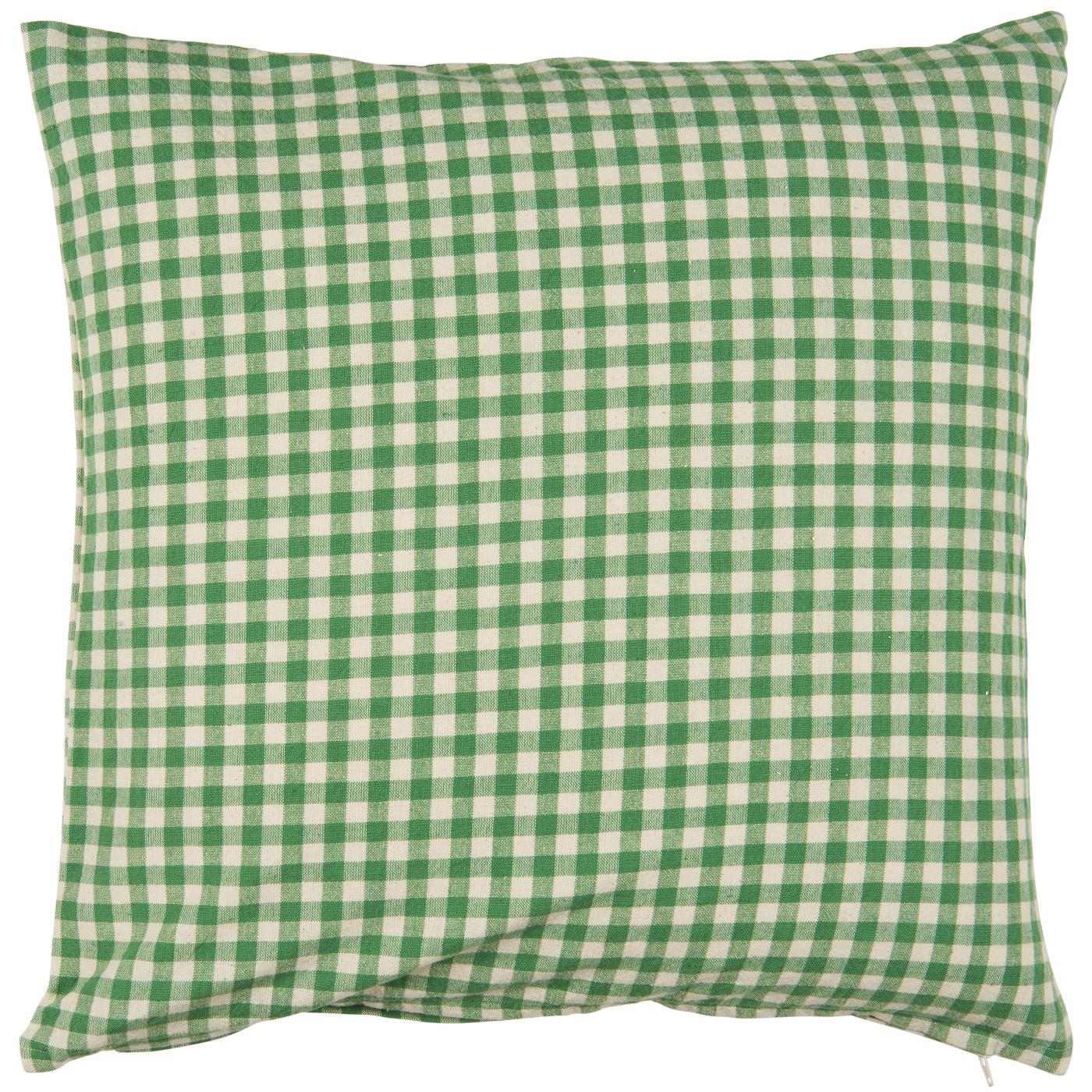 Housse de coussin Vichy