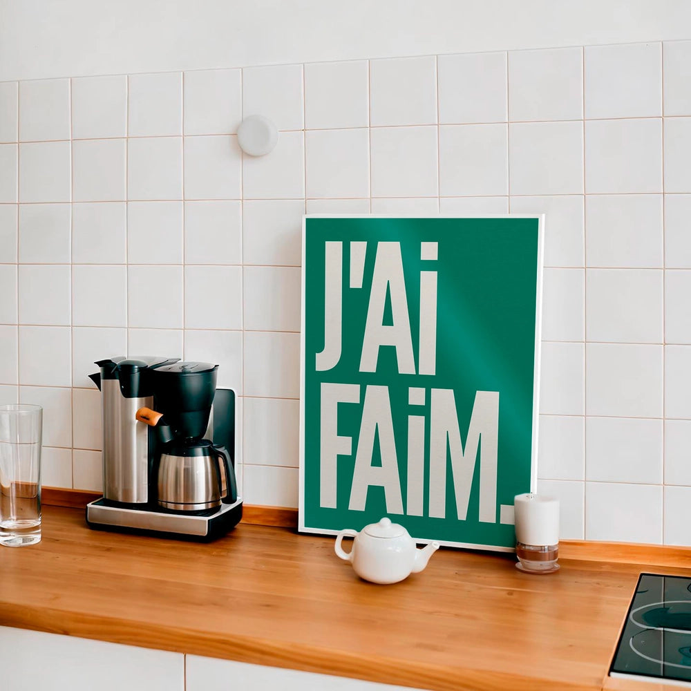 Affiche A3 "J'ai faim"