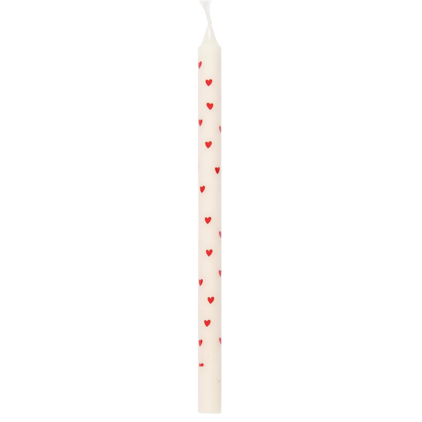 Bougie fine Coeurs