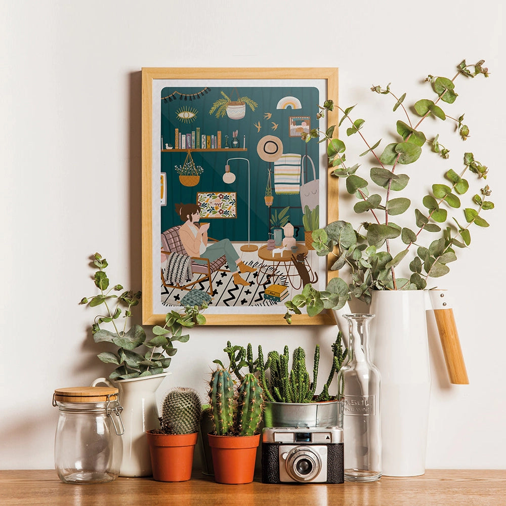 Affiche A4 - "Cosy"