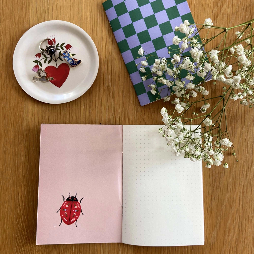 Carnet Damier A6
