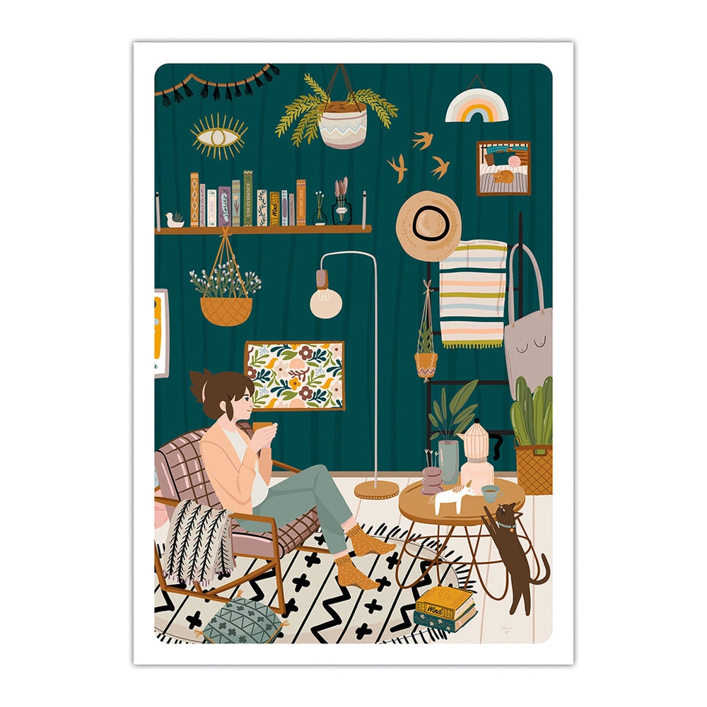 Affiche A4 - "Cosy"