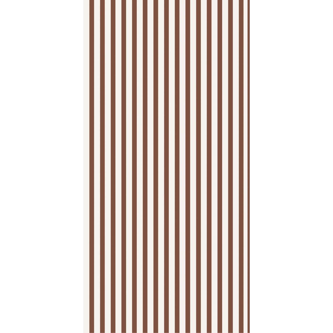 Serviettes en papier rayées