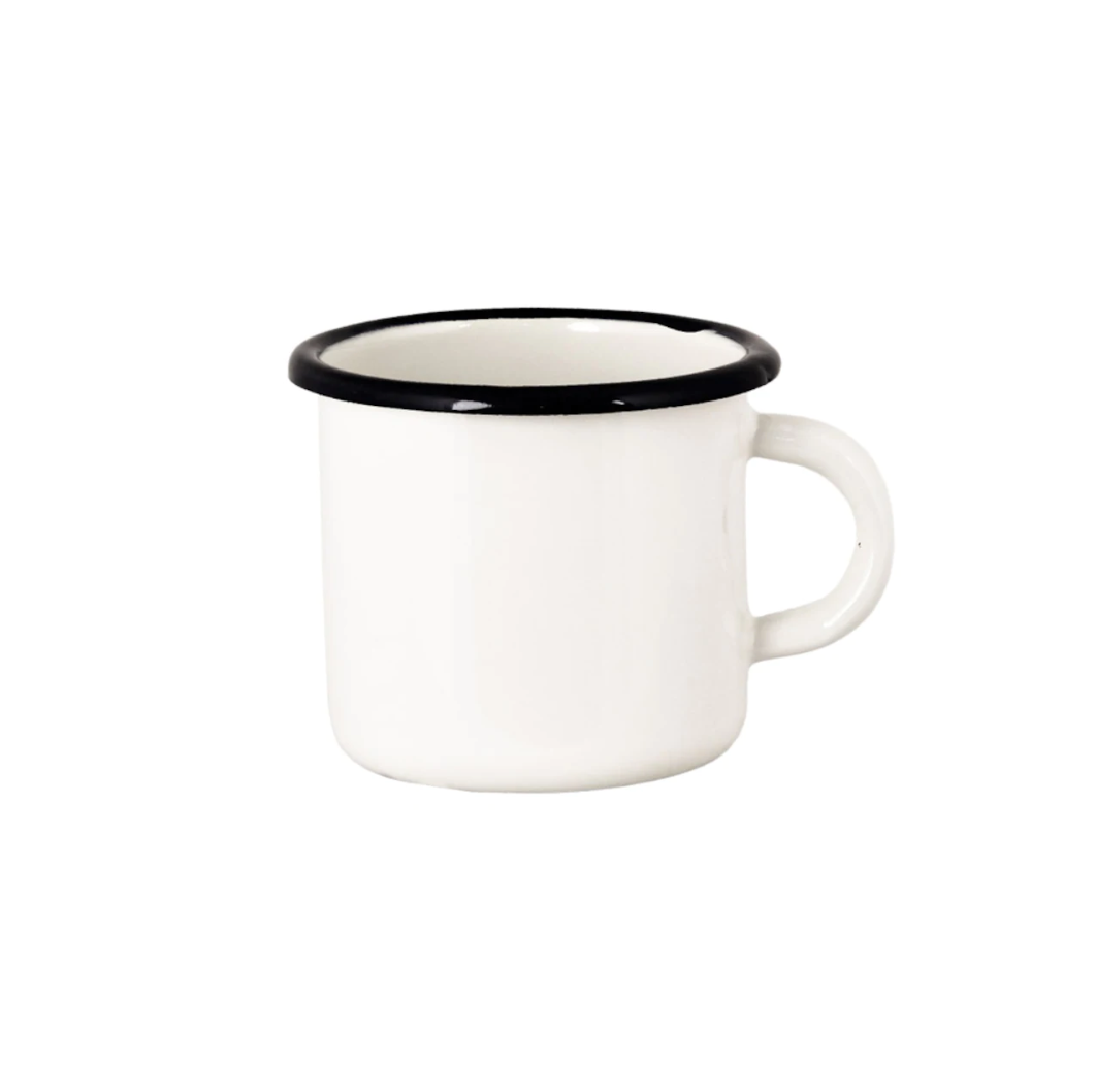 Tasse émail Blanc