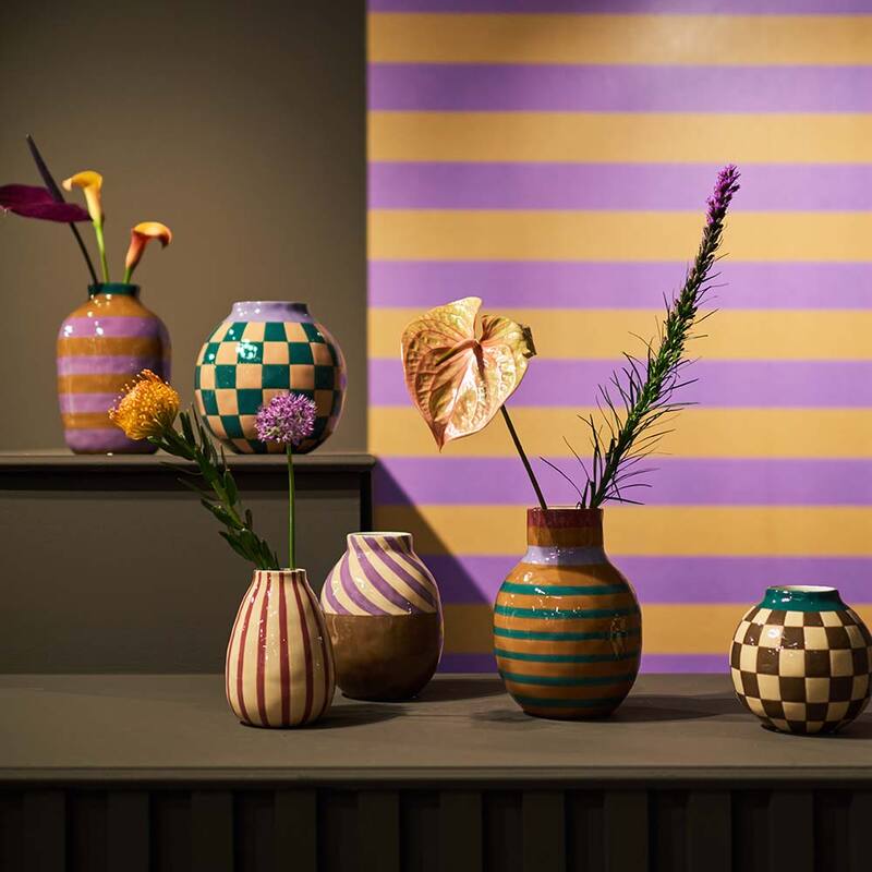 Vase Damier
