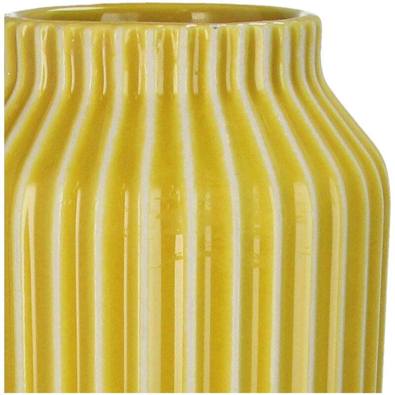 Vase moutarde