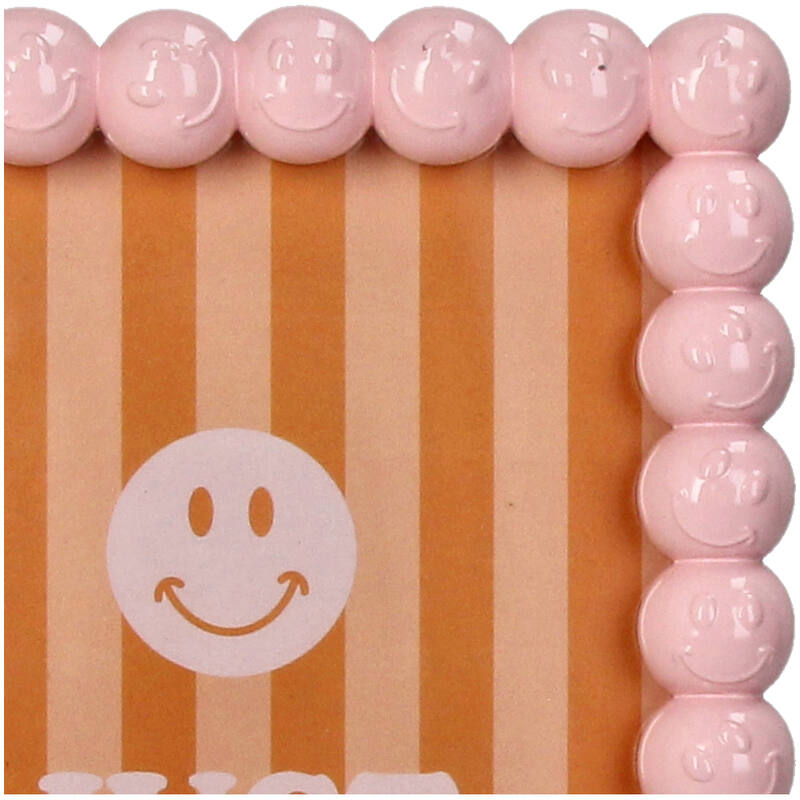 Cadre rose Smiley