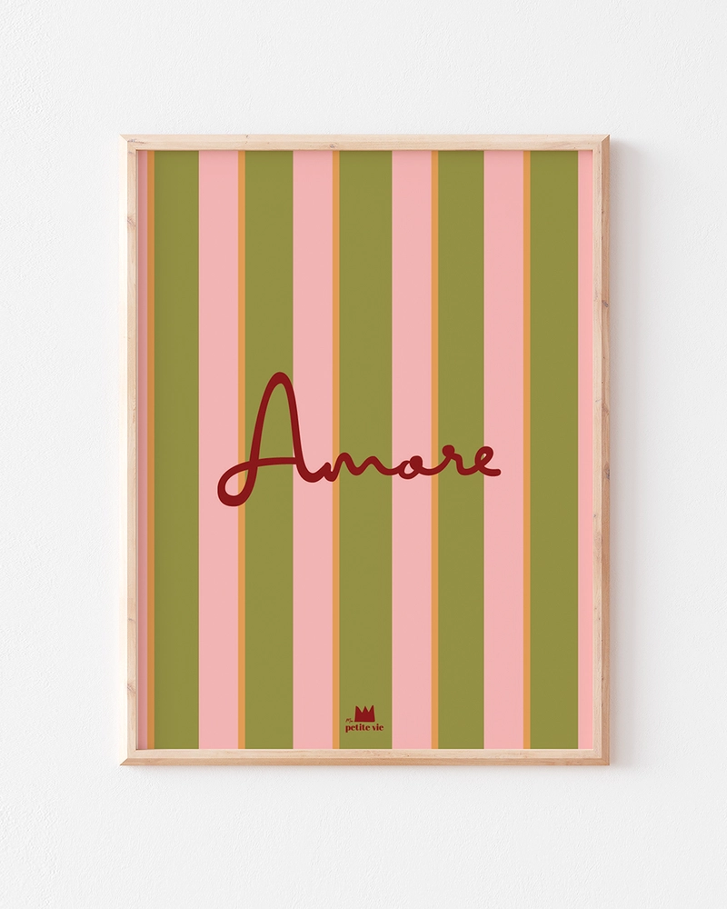 Affiche A3 "Amore"