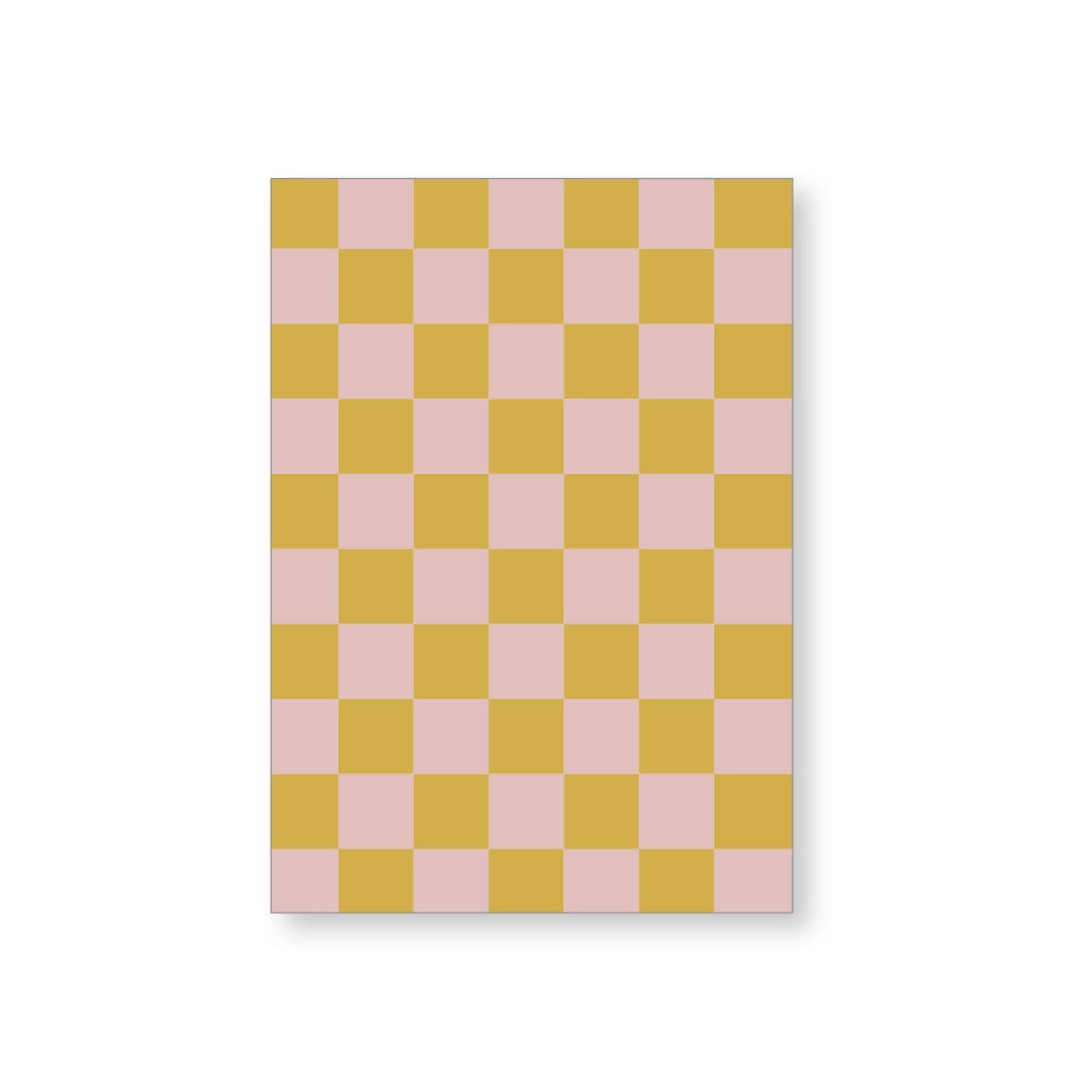 Carnet damier A6