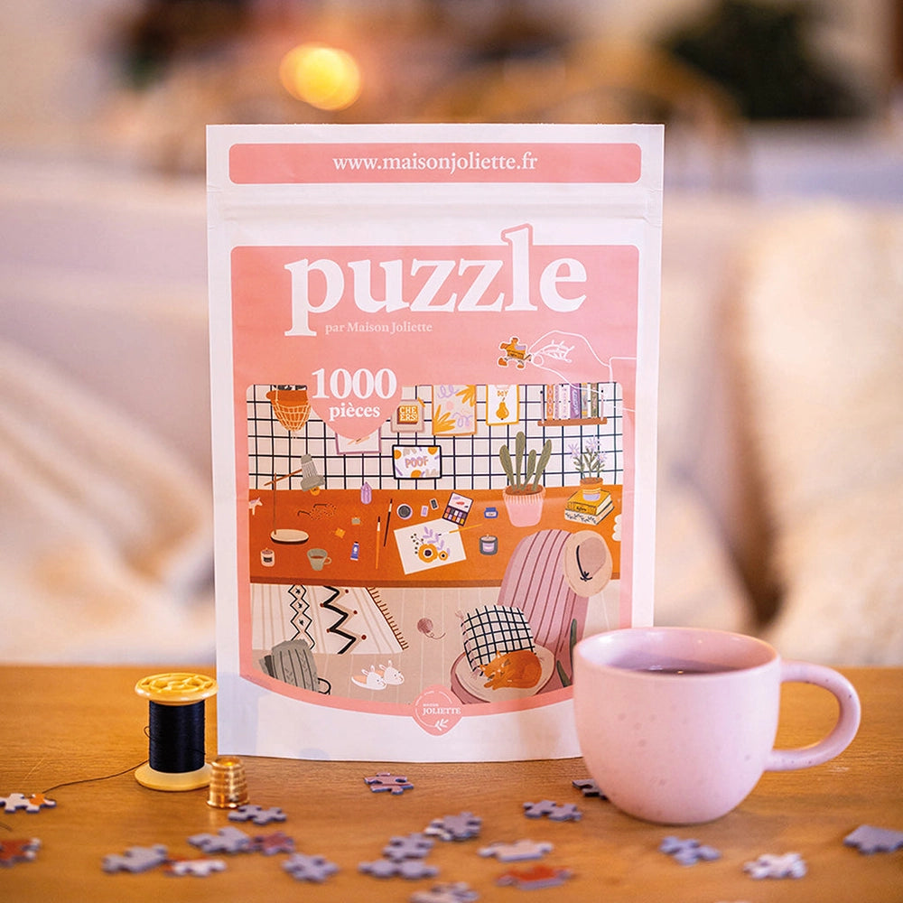 Puzzle 1000 pièces - "L'atelier"