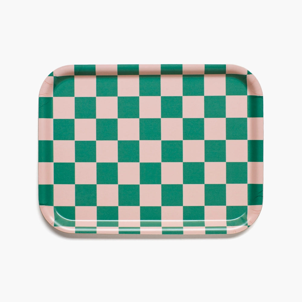 Plateau à damier