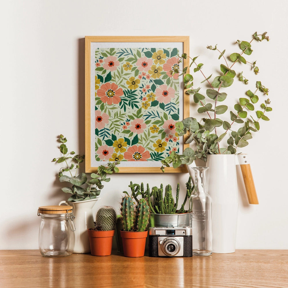 Affiche A4 - "Floraison"
