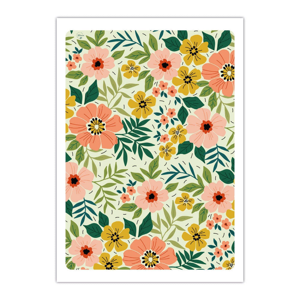 Affiche A4 - "Floraison"