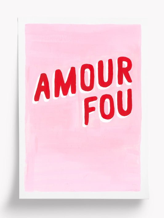 Affiche A3 - "Amour fou"
