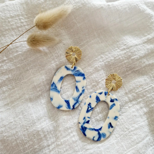 Boucles d'oreilles Ovales