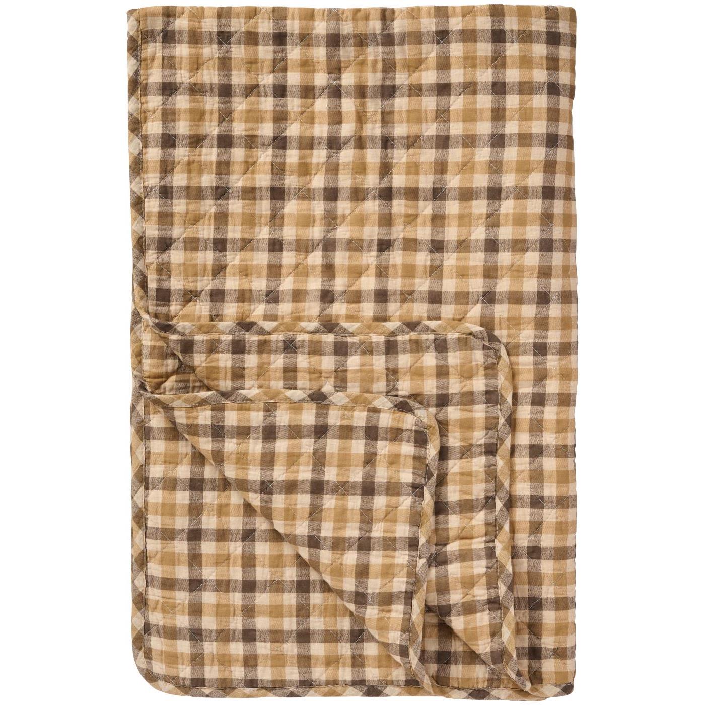 Dessus de lit écossais BROWN