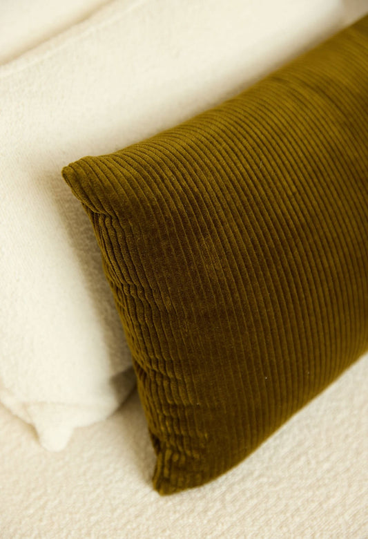 Coussin GABRIELLE PARIS - Velours Olive