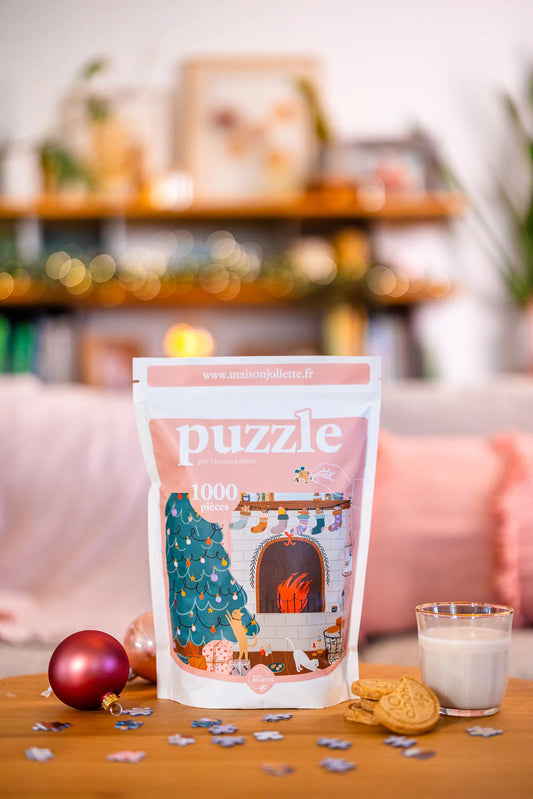 Puzzle 1000 pièces "Au coin du feu"