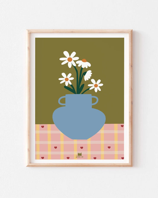Affiche A3 "Les jolies fleurs"