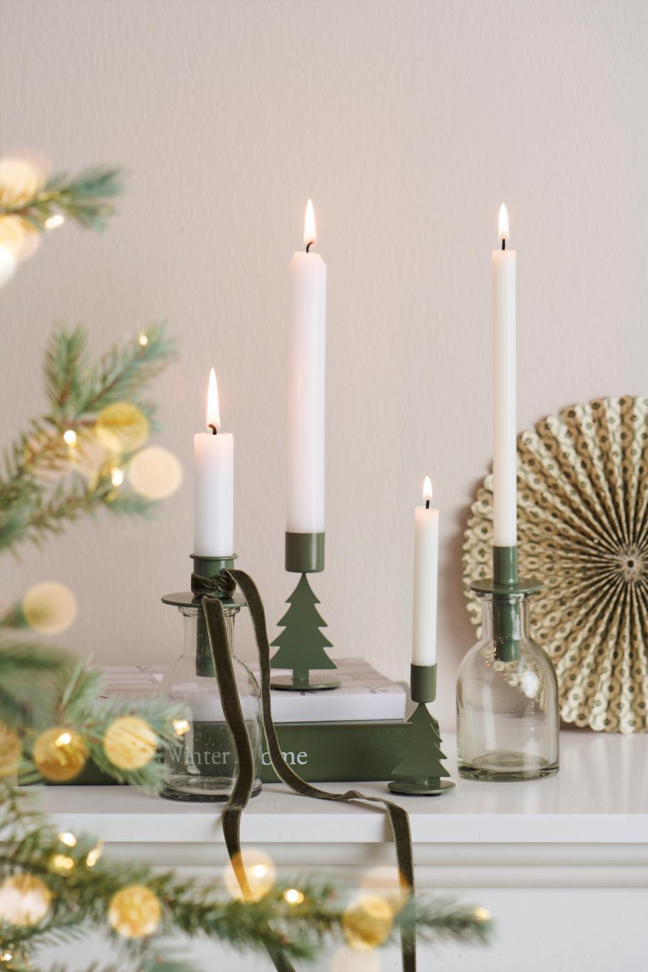 Bougeoir sapin (diamètre 1,3cm)