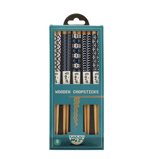 Lot de 5 paires de baguettes