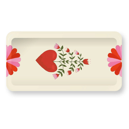 Plateau motif coeur