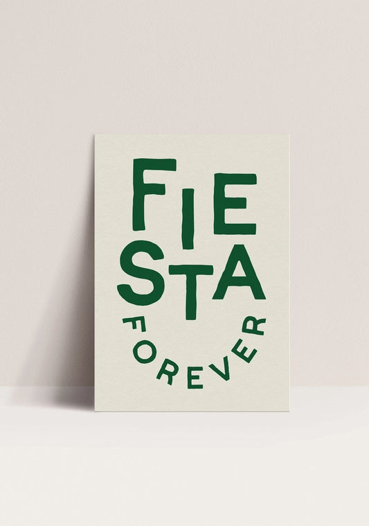 Affiche 50x70cm "Fiesta forever"
