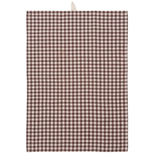 Torchon Vichy Marron