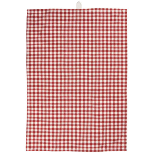 Torchon Vichy Rouge