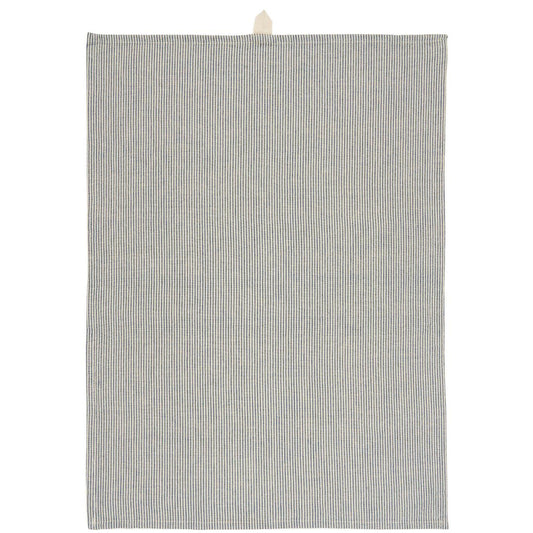 Torchon rayé bleu