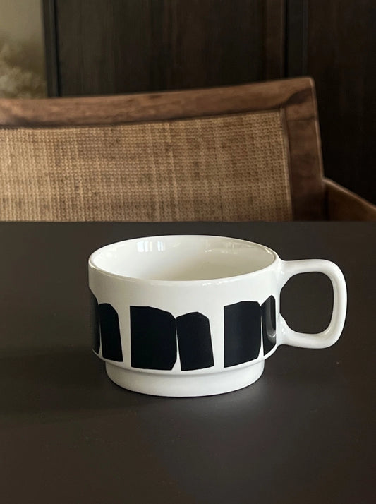 Tasse graphique NOIR