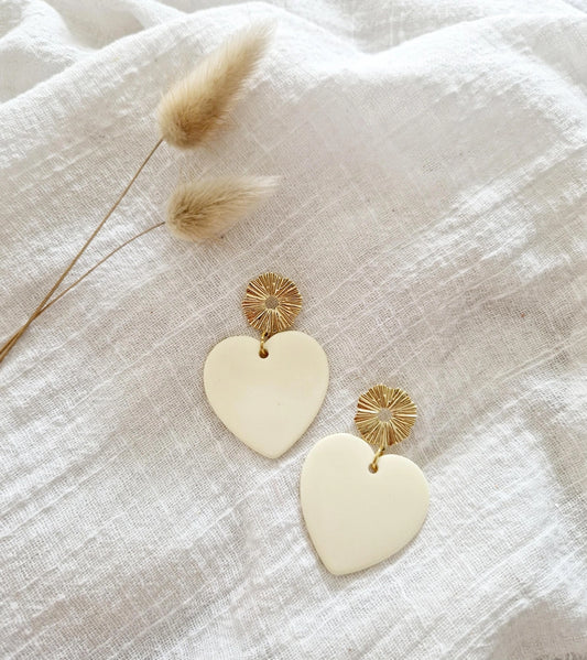 Boucles d'oreilles Coeur