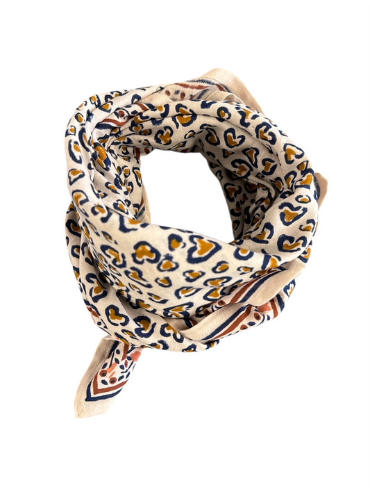 Foulard Adulte Léo Navy