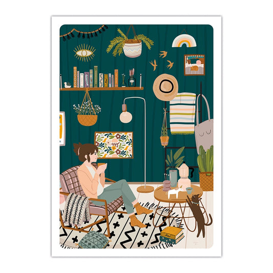 Affiche A4 - "Cosy"