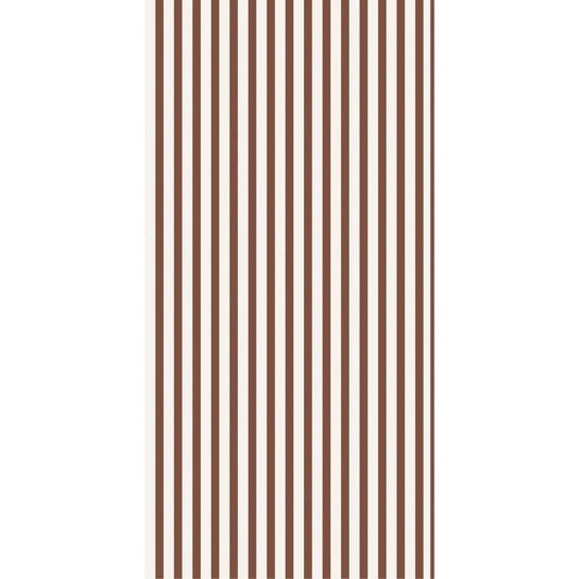 Serviettes en papier rayées