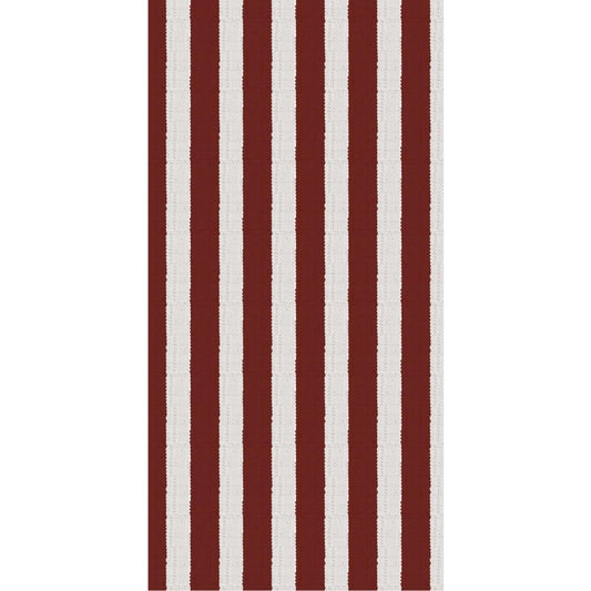 Serviettes en papier rayées marron