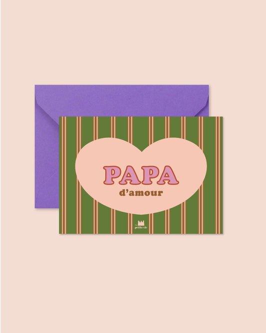 Carte + Enveloppe "Papa d'amour"
