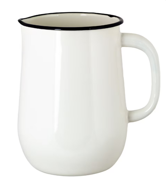 Pichet émail Blanc