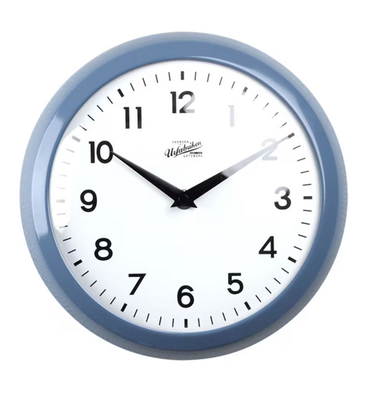 Horloge murale Bleu