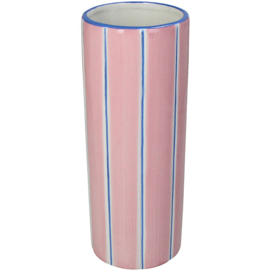Vase à rayures ROSE