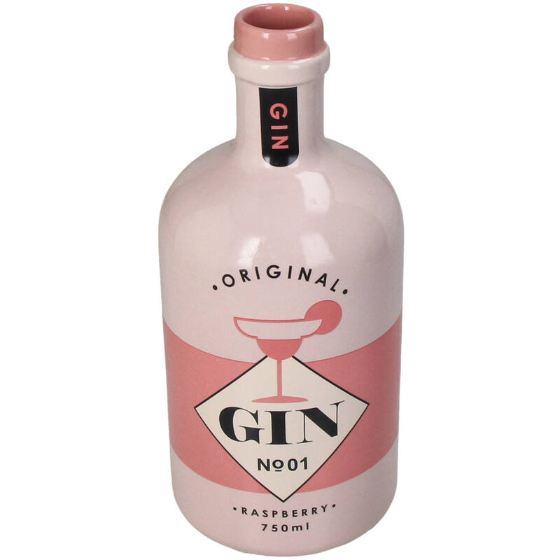 Vase bouteille de Gin