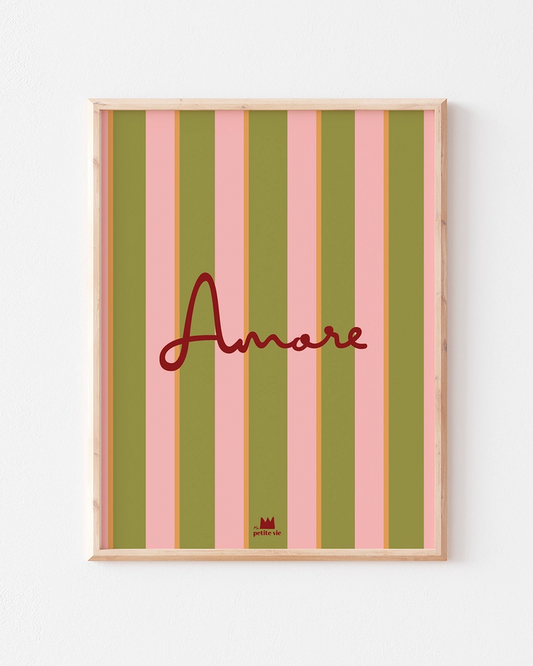 Affiche A3 "Amore"